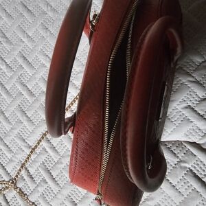 GUCCI Red Leather Handbag